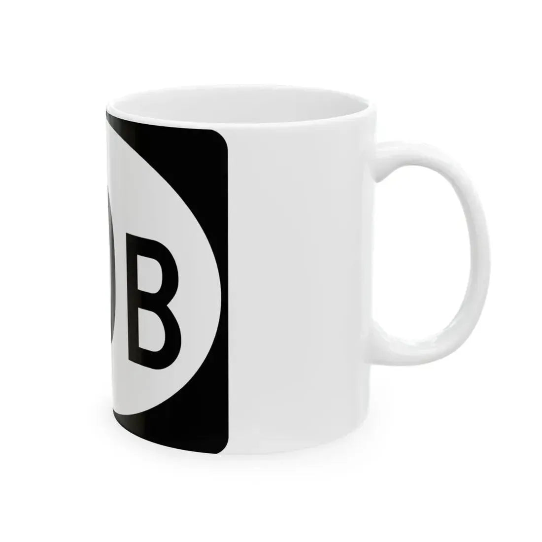 Vermont 30B (Vermont) (Road Sign) White Coffee Mug - Go Mug Yourself