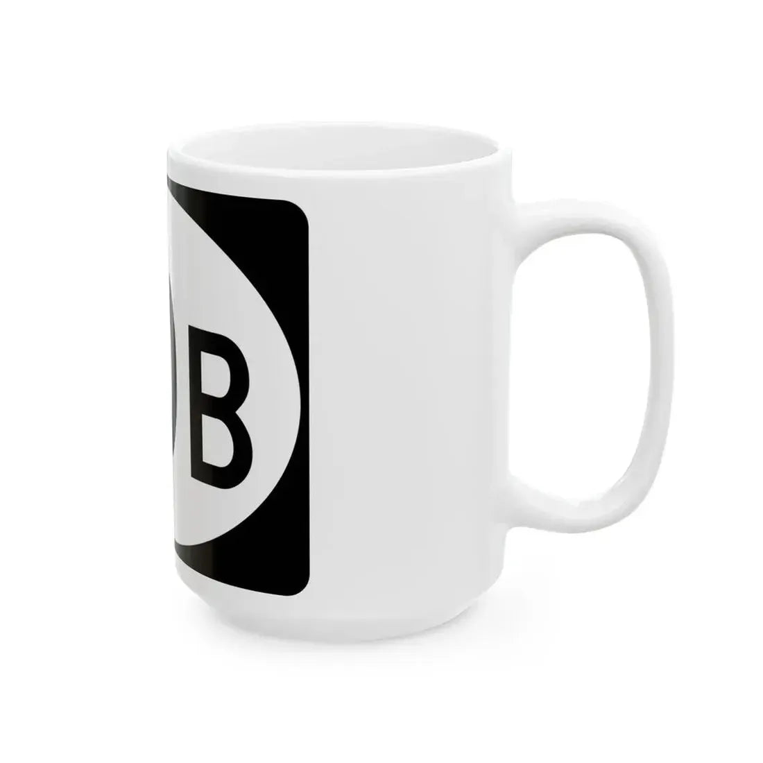 Vermont 30B (Vermont) (Road Sign) White Coffee Mug - Go Mug Yourself