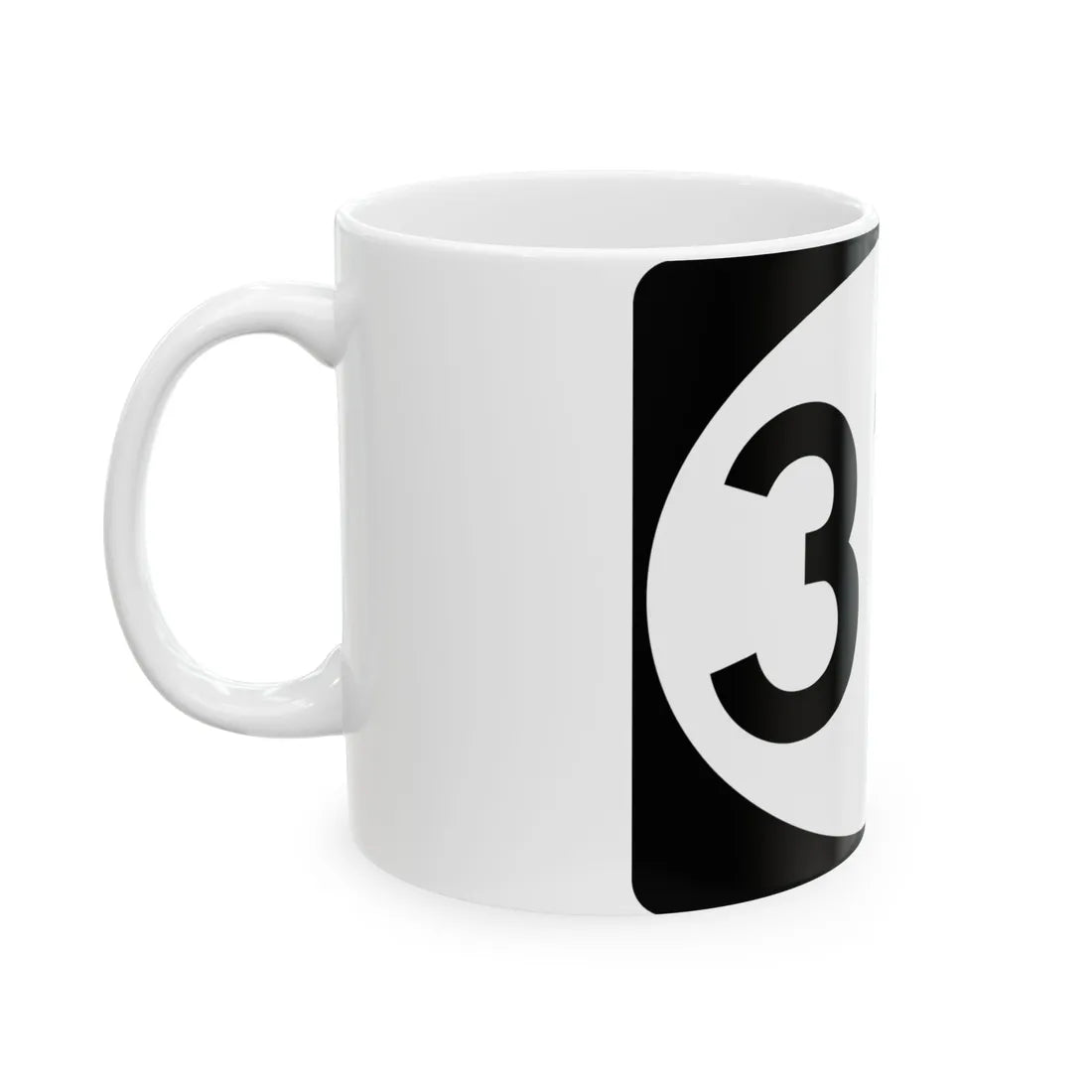 Vermont 315 town (Vermont) (Road Sign) White Coffee Mug - Go Mug Yourself
