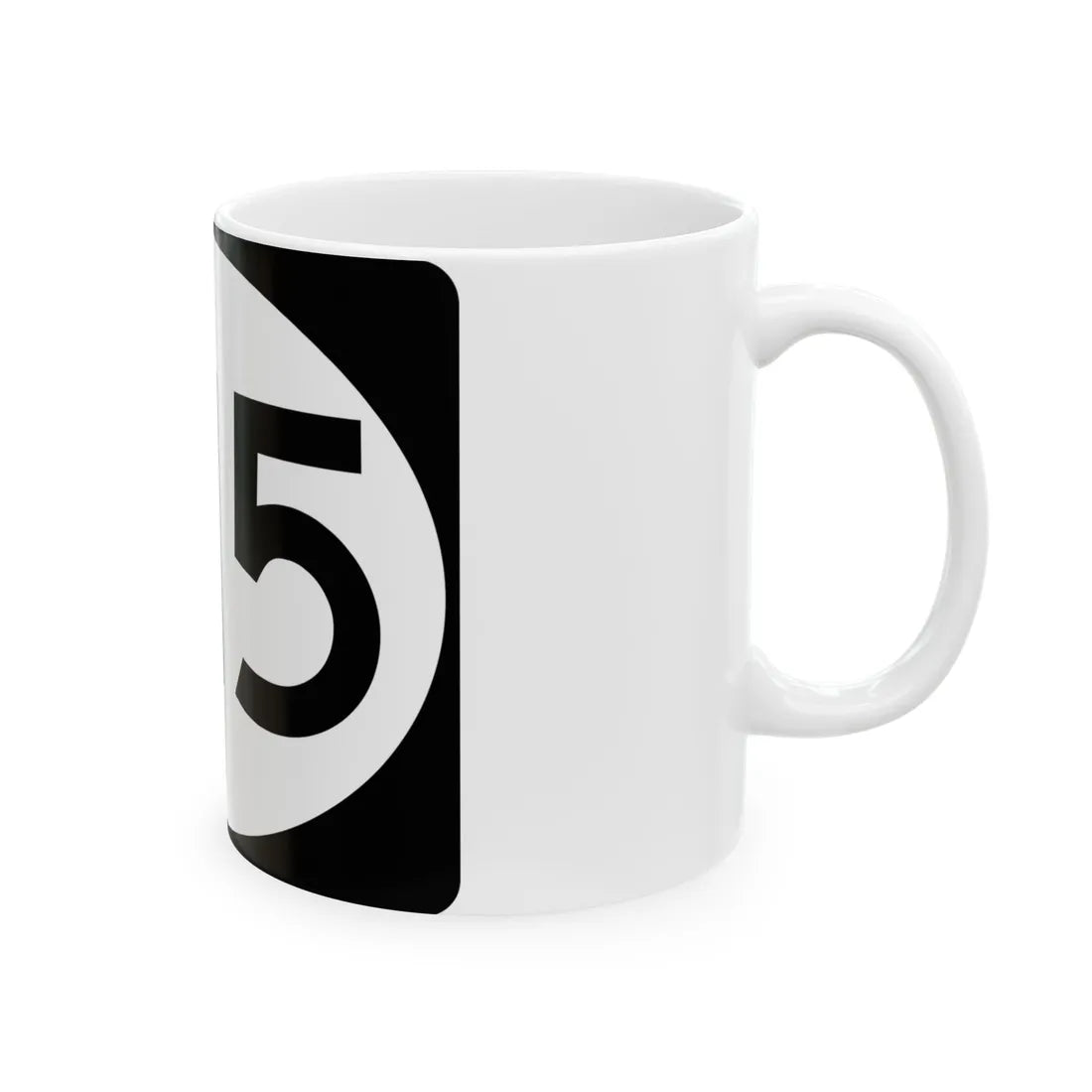 Vermont 315 town (Vermont) (Road Sign) White Coffee Mug - Go Mug Yourself