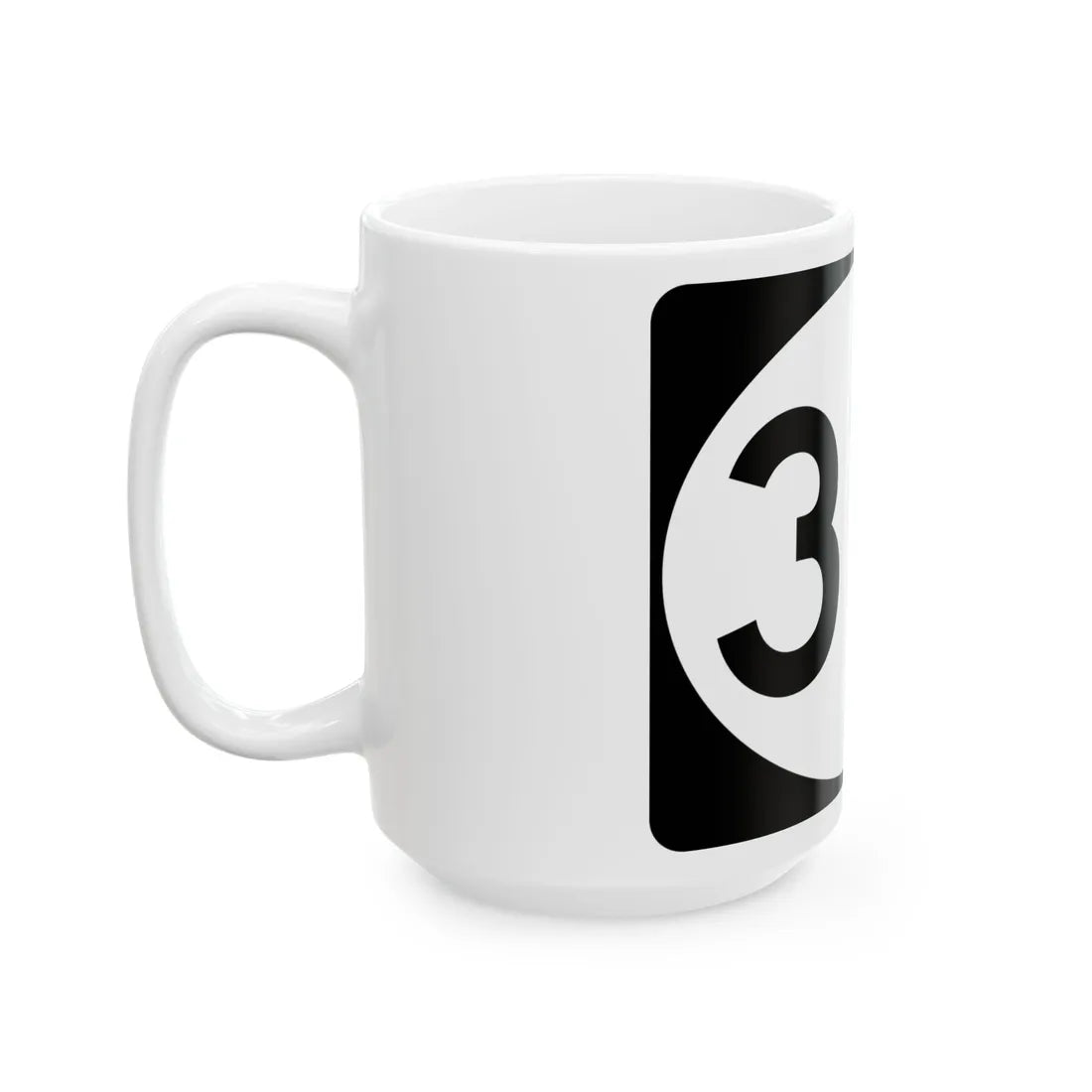 Vermont 315 town (Vermont) (Road Sign) White Coffee Mug - Go Mug Yourself
