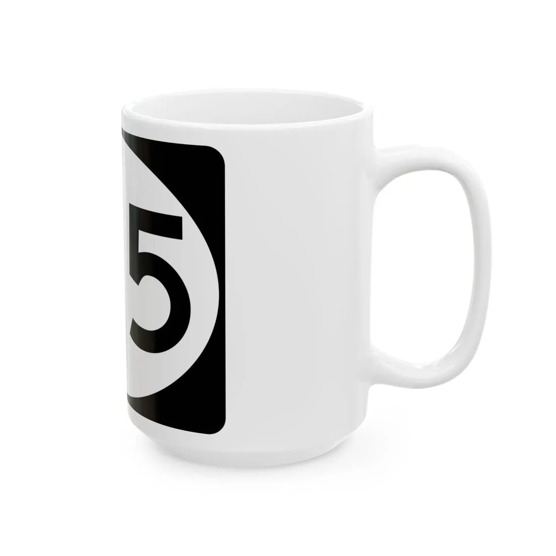 Vermont 315 town (Vermont) (Road Sign) White Coffee Mug - Go Mug Yourself