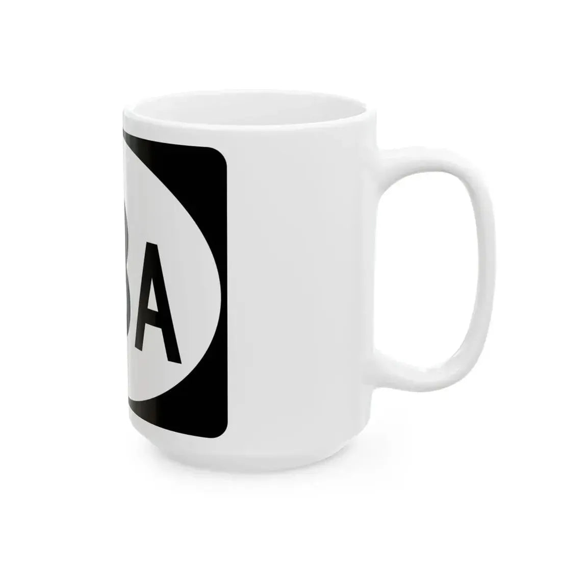 Vermont 73A (Vermont) (Road Sign) White Coffee Mug - Go Mug Yourself