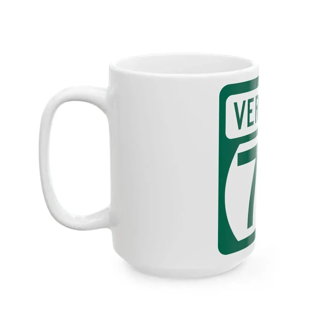 Vermont 78 (Vermont) (Road Sign) White Coffee Mug - Go Mug Yourself