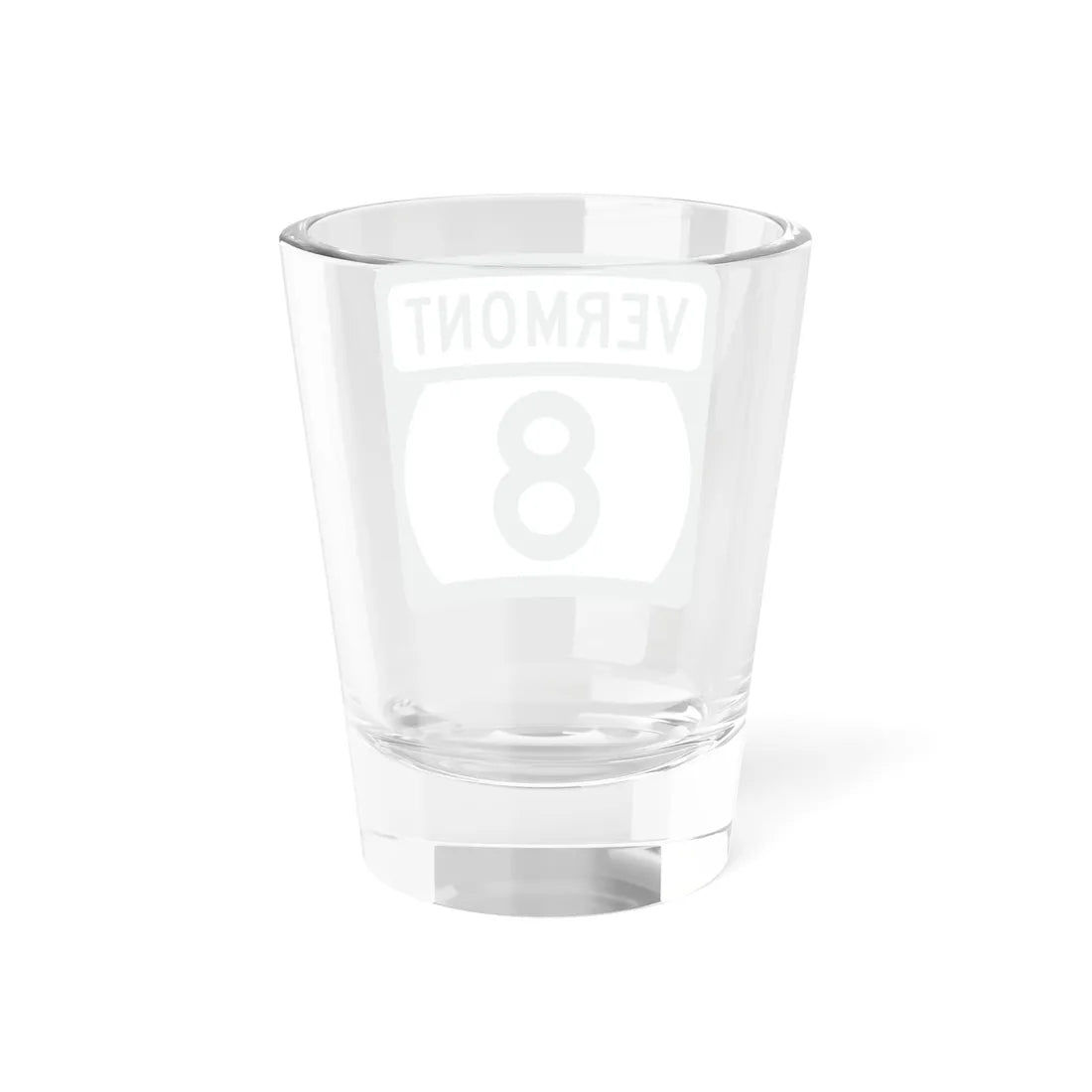Vermont 8 (Vermont) (Road Sign) Shot Glass 1.5oz - Go Mug Yourself