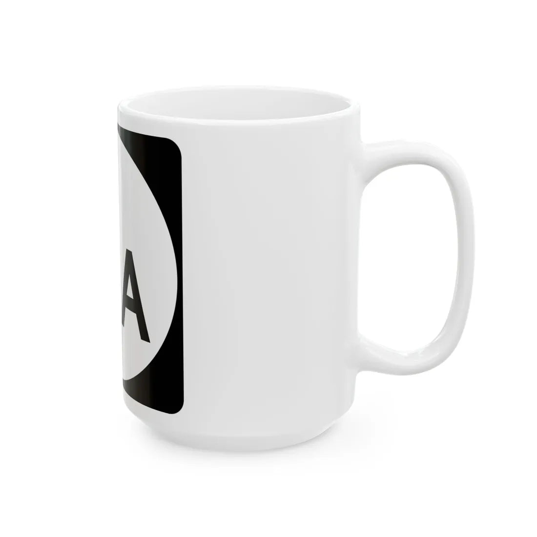 Vermont 8A town (Vermont) (Road Sign) White Coffee Mug - Go Mug Yourself