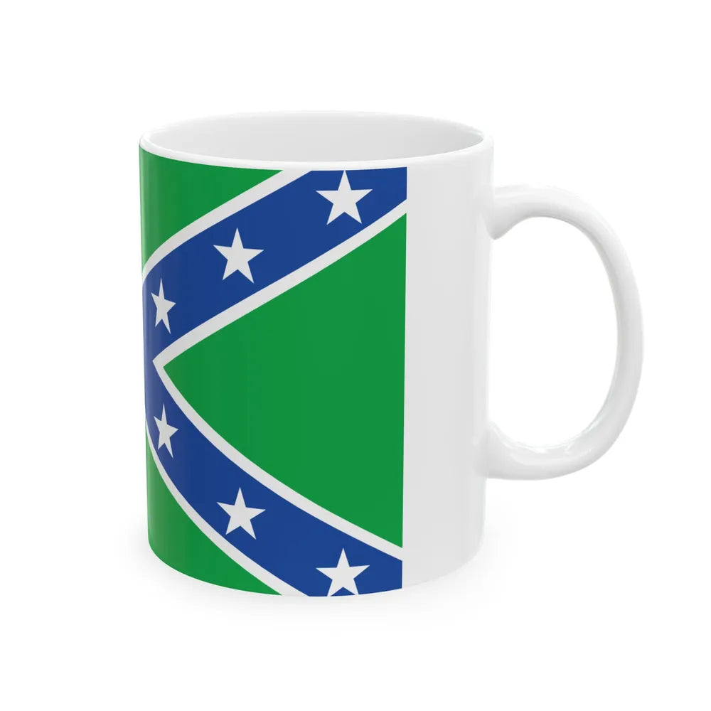 Vermont Rebel Flag (United States) White Coffee Mug - Go Mug Yourself