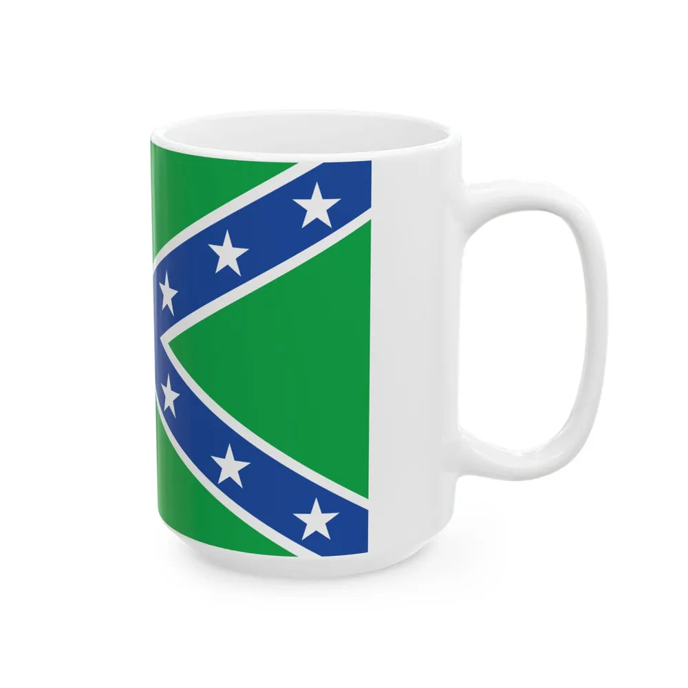 Vermont Rebel Flag (United States) White Coffee Mug - Go Mug Yourself