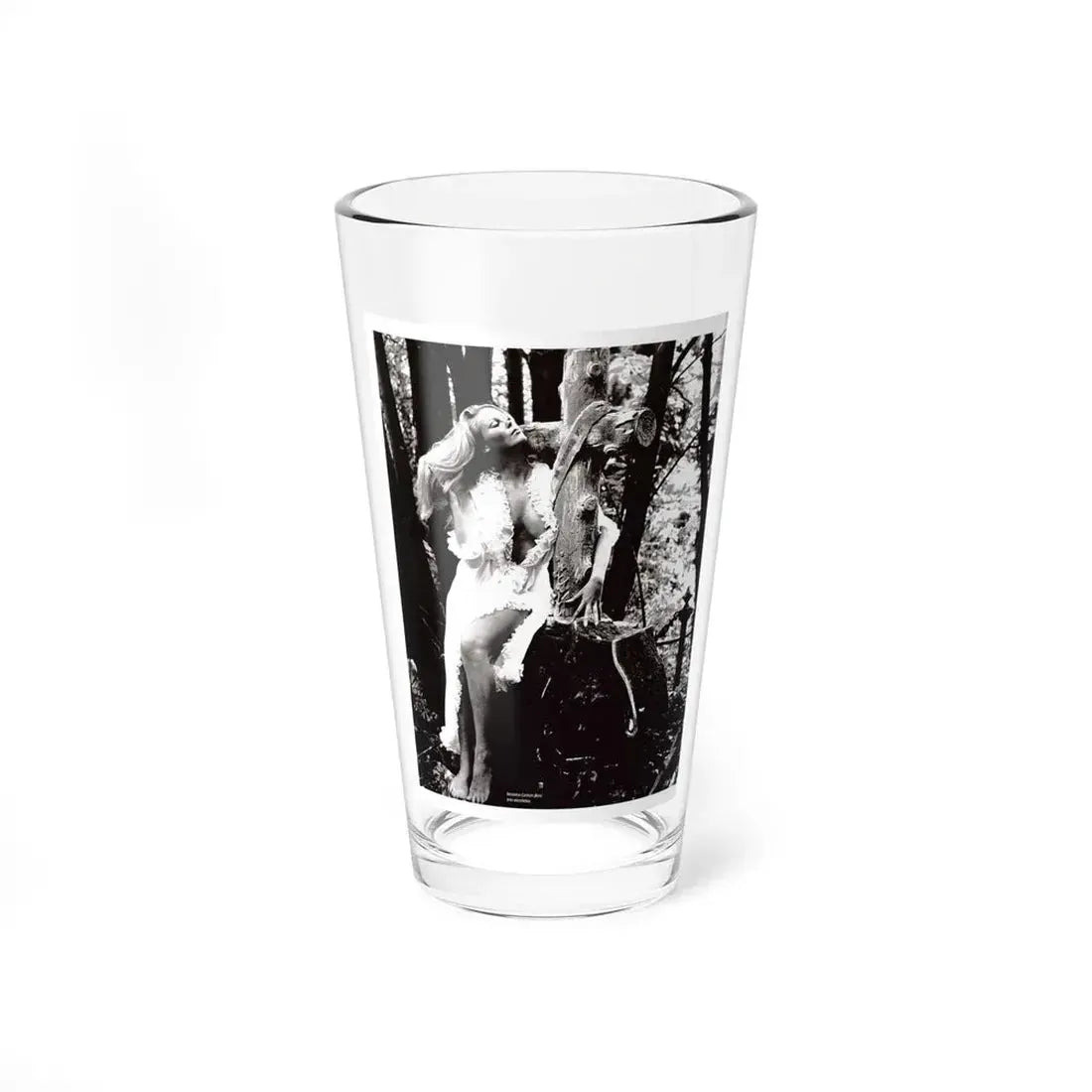Veronica Carlson #118 (Vintage Female Icon) Pint Glass 16oz 16oz - Go Mug Yourself