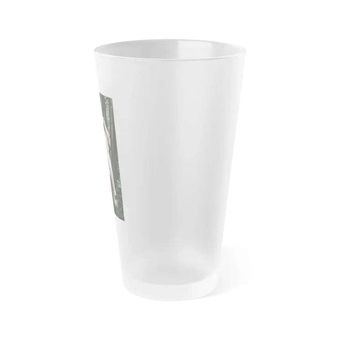 Veronica Carlson #128 (Vintage Female Icon) Frosted Pint Glass 16oz - Go Mug Yourself