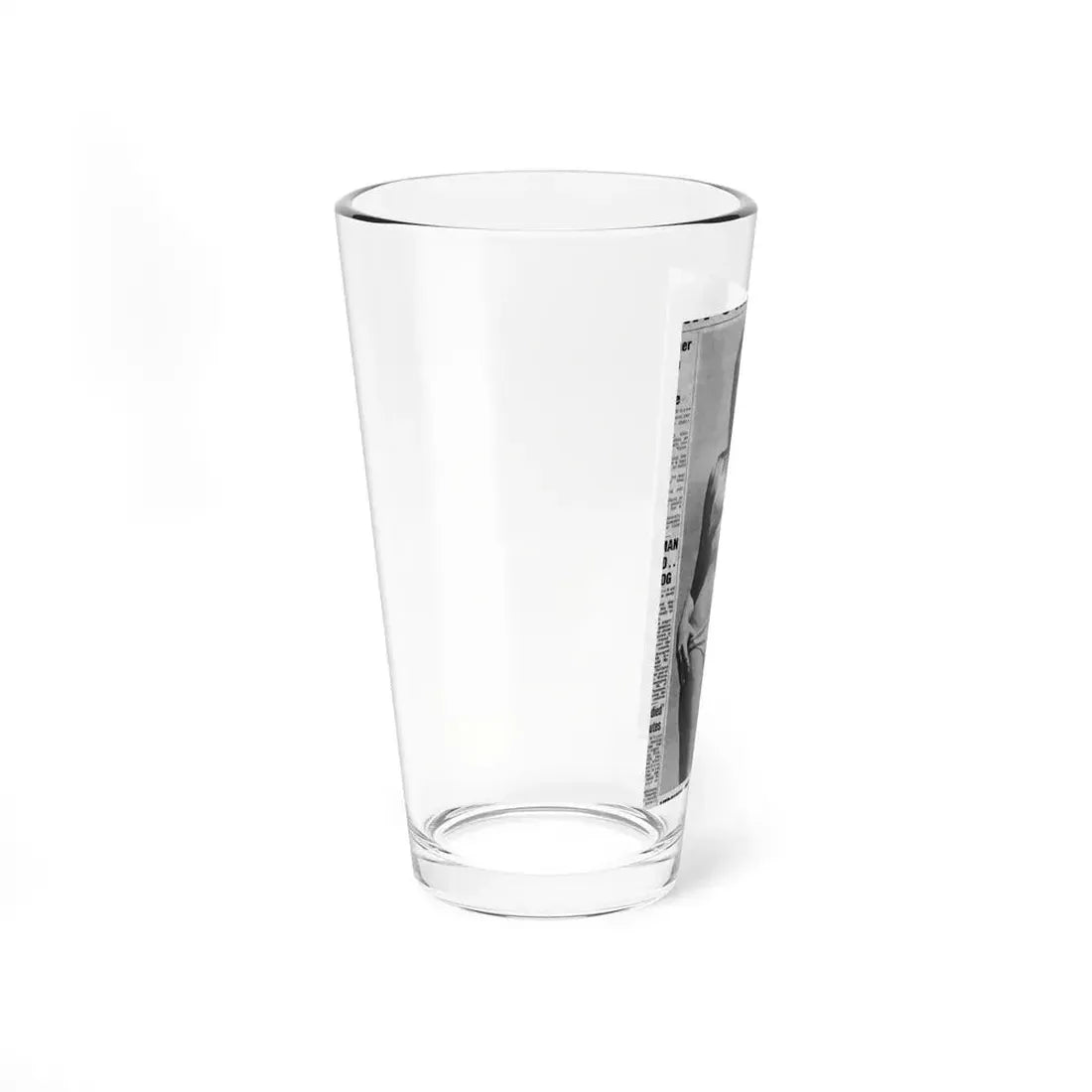 Veronica Carlson #135 (Vintage Female Icon) Pint Glass 16oz - Go Mug Yourself