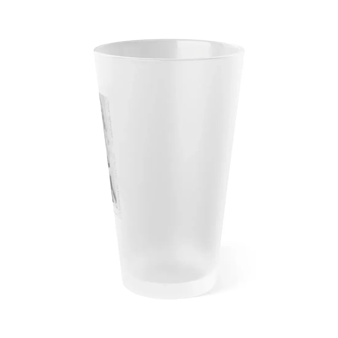 Veronica Carlson #138 (Vintage Female Icon) Frosted Pint Glass 16oz - Go Mug Yourself