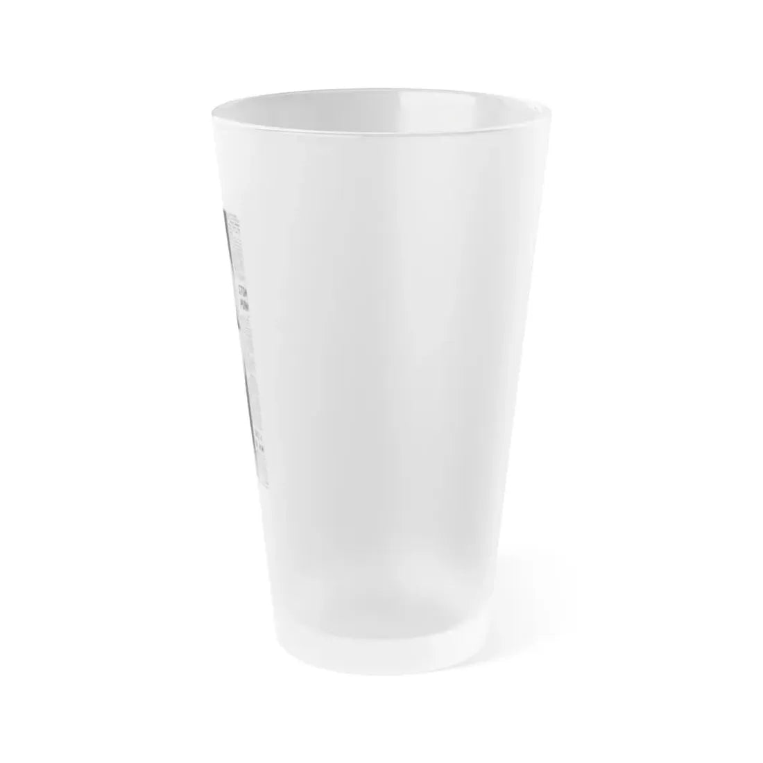 Veronica Carlson #141 (Vintage Female Icon) Frosted Pint Glass 16oz - Go Mug Yourself