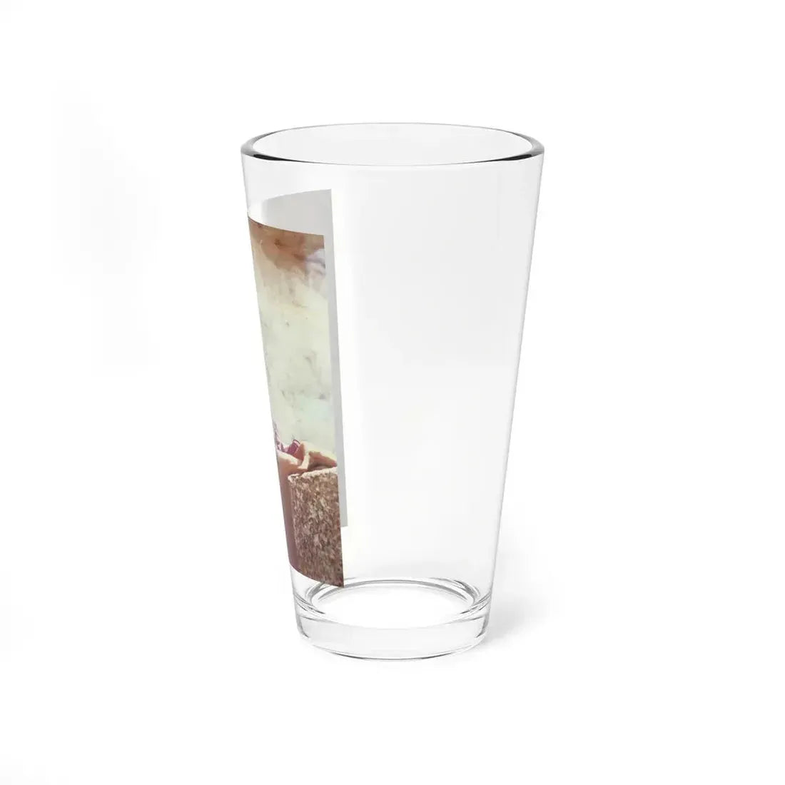 Veronica Carlson #44 (Vintage Female Icon) Pint Glass 16oz - Go Mug Yourself