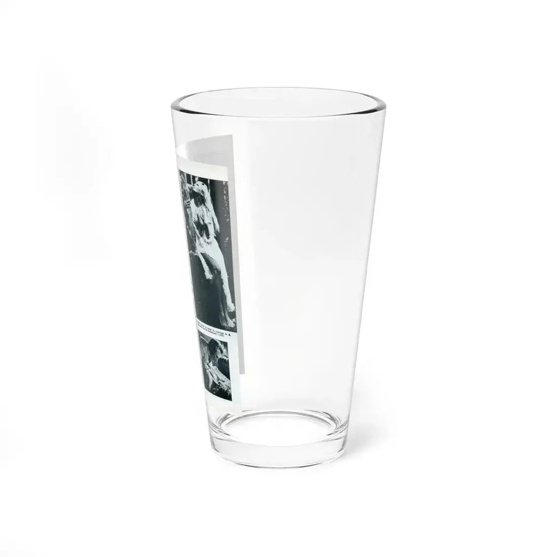 Veronica Carlson #83 - B&W Mag. Photos & Article (Vintage Female Icon) Pint Glass 16oz - Go Mug Yourself
