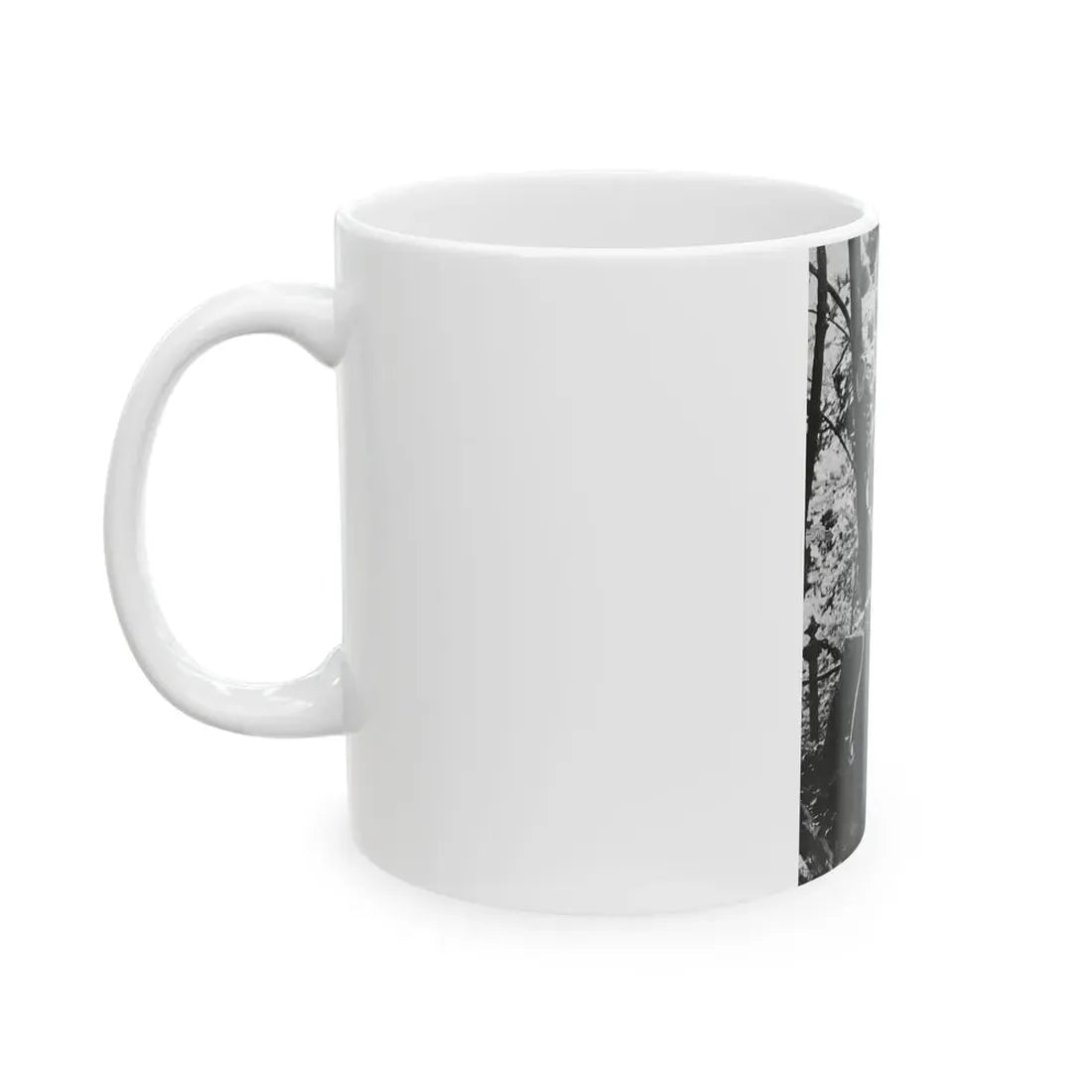 Veronica Carlson #84 - Partially Topless (Vintage Female Icon) White Coffee Mug - Go Mug Yourself