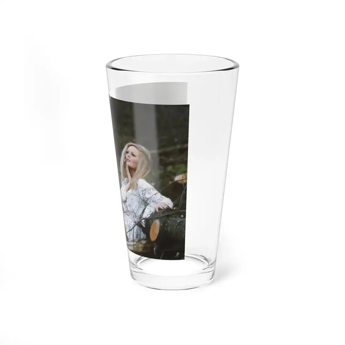 Veronica Carlson #89 (Vintage Female Icon) Pint Glass 16oz - Go Mug Yourself