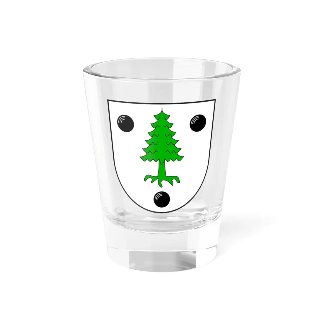 Versam wappen (Switzerland) (Coat of Arms) Shot Glass 1.5oz - Go Mug Yourself