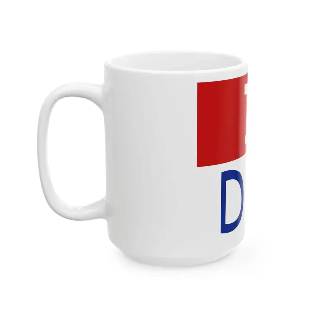 Version flag of the Student Revolutionary Directorate (Cuba) White Coffee Mug - Go Mug Yourself
