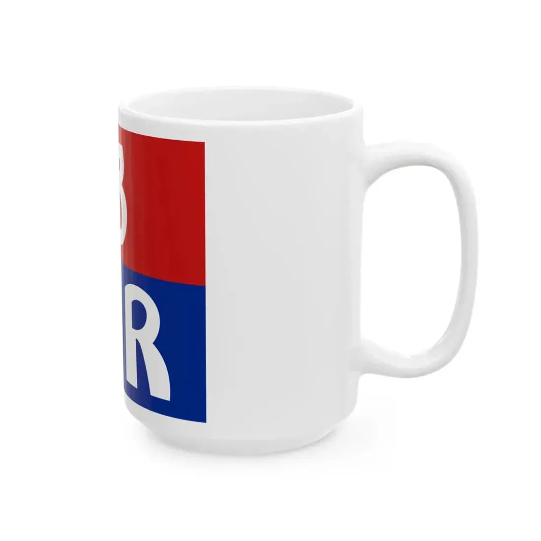 Version flag of the Student Revolutionary Directorate (Cuba) White Coffee Mug - Go Mug Yourself