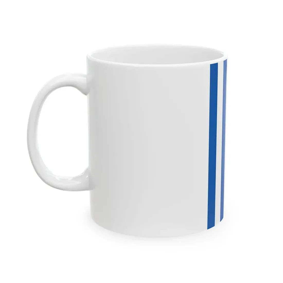 Vertical flag of Greece incorrect (Greece) White Coffee Mug - Go Mug Yourself
