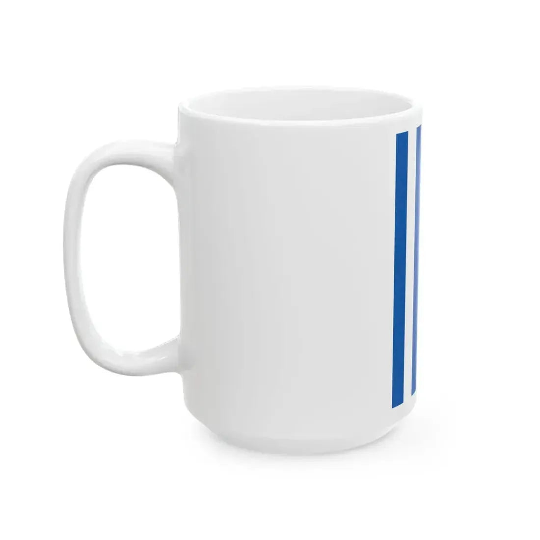 Vertical flag of Greece incorrect (Greece) White Coffee Mug - Go Mug Yourself