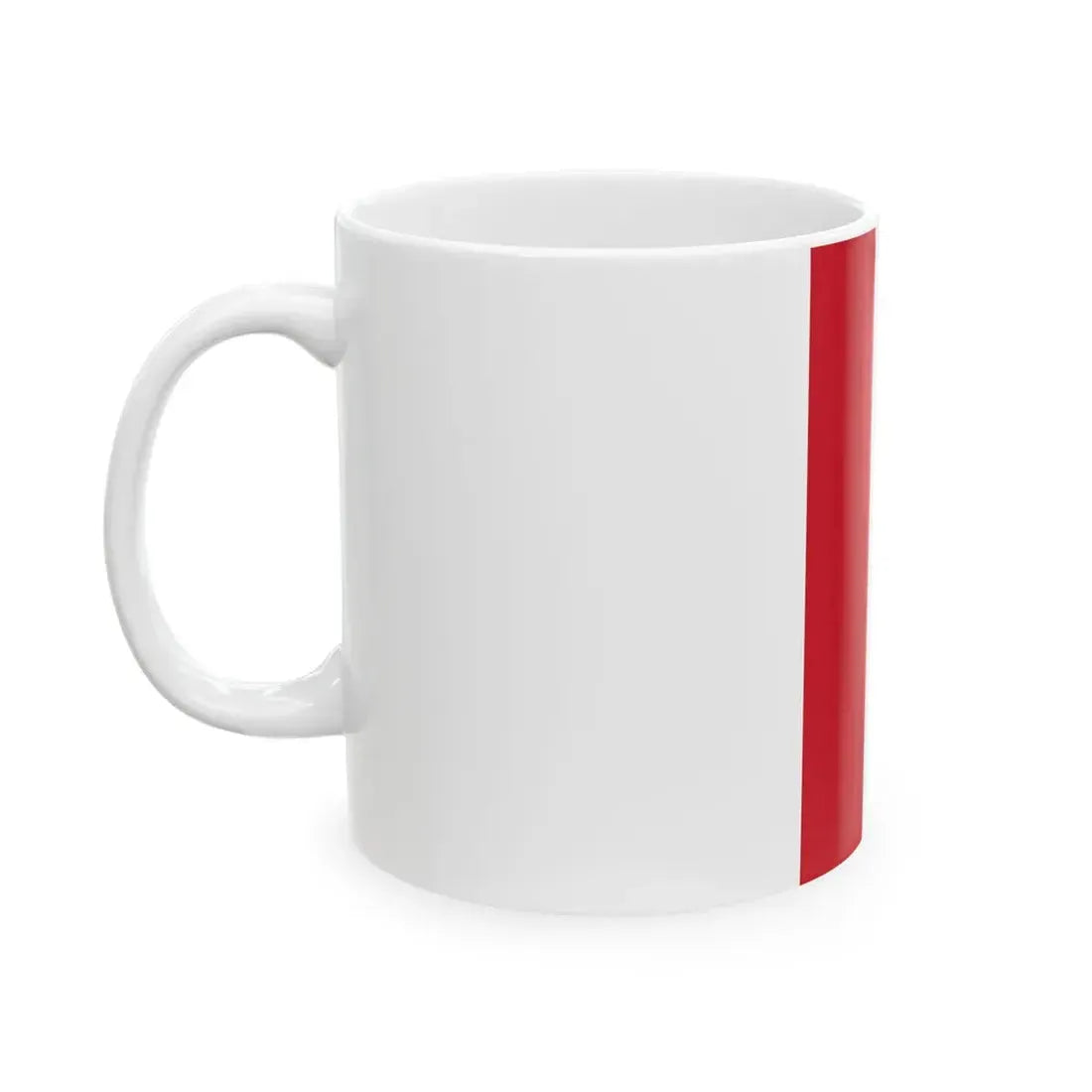 Vertical Flag of Iraq (Iraq) White Coffee Mug - Go Mug Yourself