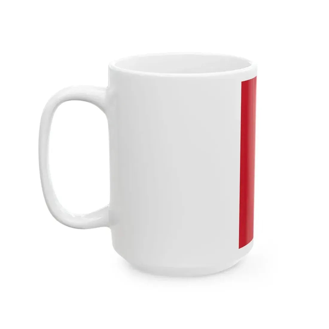 Vertical Flag of Iraq (Iraq) White Coffee Mug - Go Mug Yourself