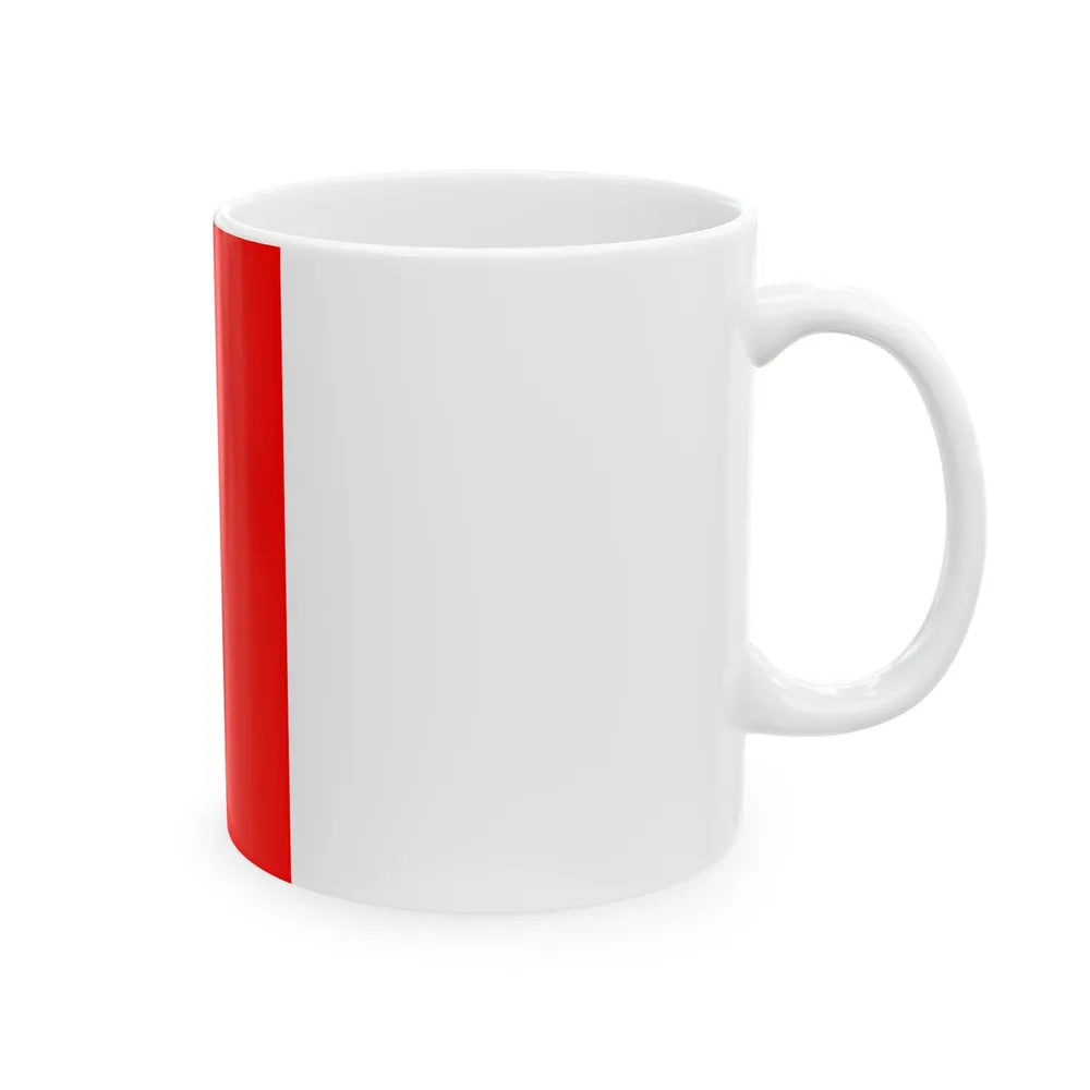Vertical Flag of the Republic of China (China) White Coffee Mug - Go Mug Yourself