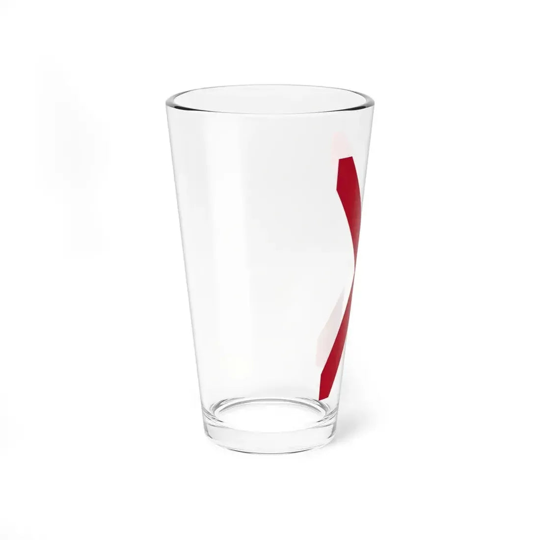 Vertical Saint Patricks saltire (Ireland) Pint Glass 16oz - Go Mug Yourself