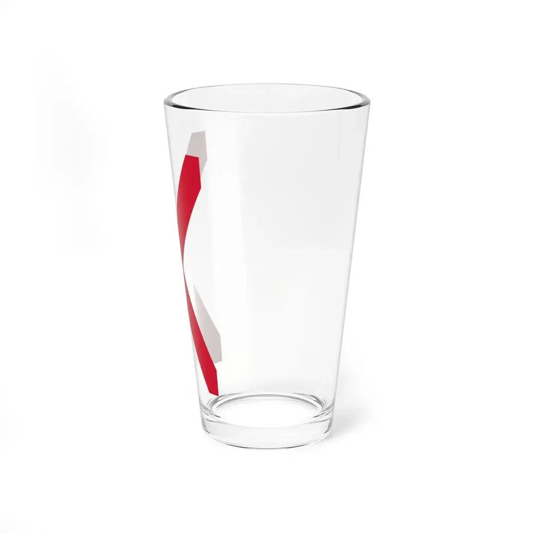 Vertical Saint Patricks saltire (Ireland) Pint Glass 16oz - Go Mug Yourself