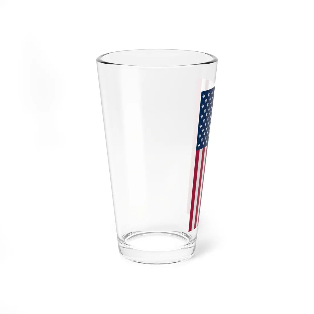 Vertical United States Flag (United States) Pint Glass 16oz - Go Mug Yourself