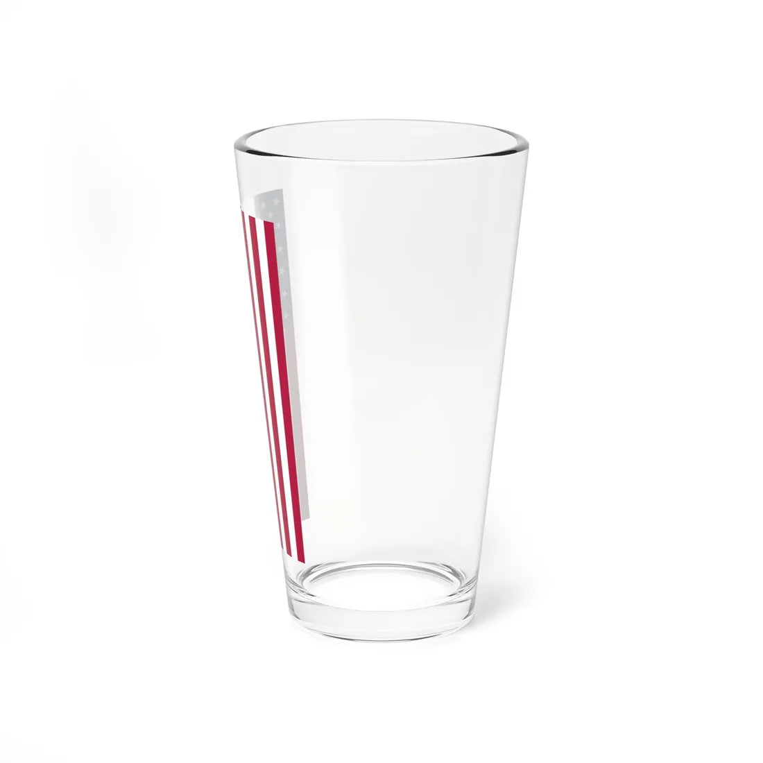 Vertical United States Flag (United States) Pint Glass 16oz - Go Mug Yourself