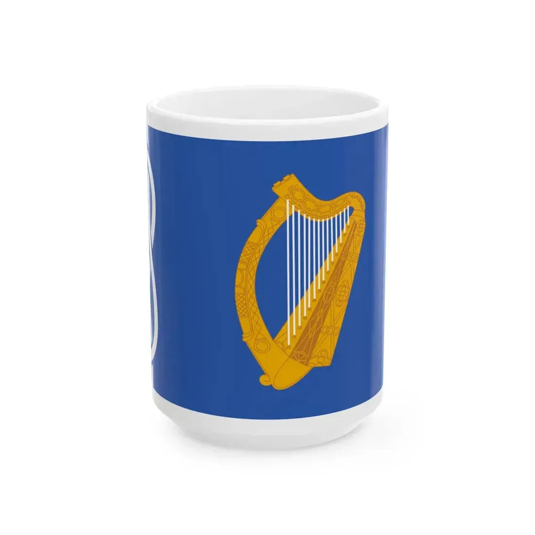 Vexillology Ireland Flag (Ireland) White Coffee Mug 15oz - Go Mug Yourself