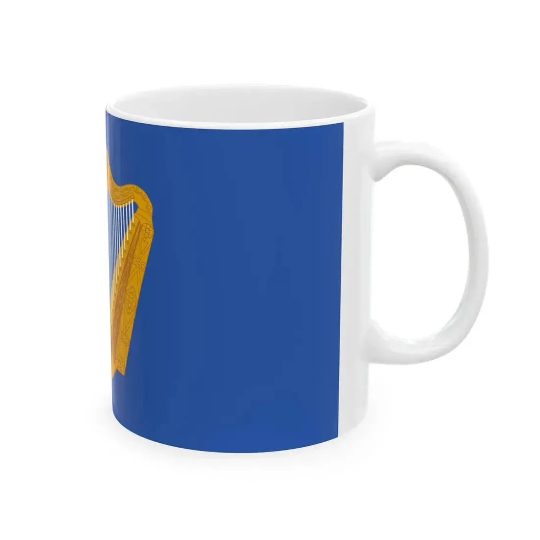 Vexillology Ireland Flag (Ireland) White Coffee Mug - Go Mug Yourself