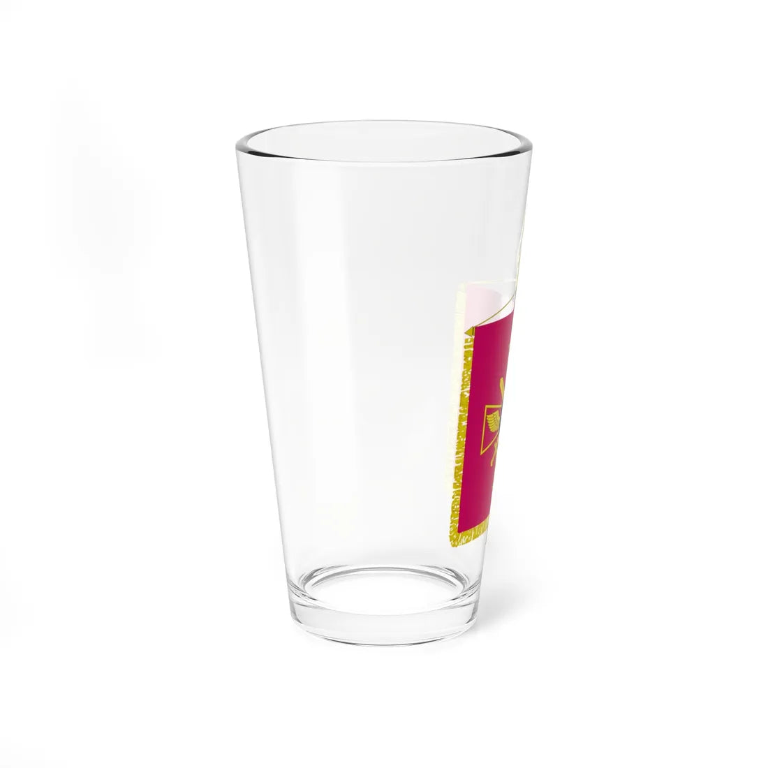 Vexillum of the Chief of the General Staff of the Armed Forces of Ukraine (Ukraine) Pint Glass 16oz - Go Mug Yourself