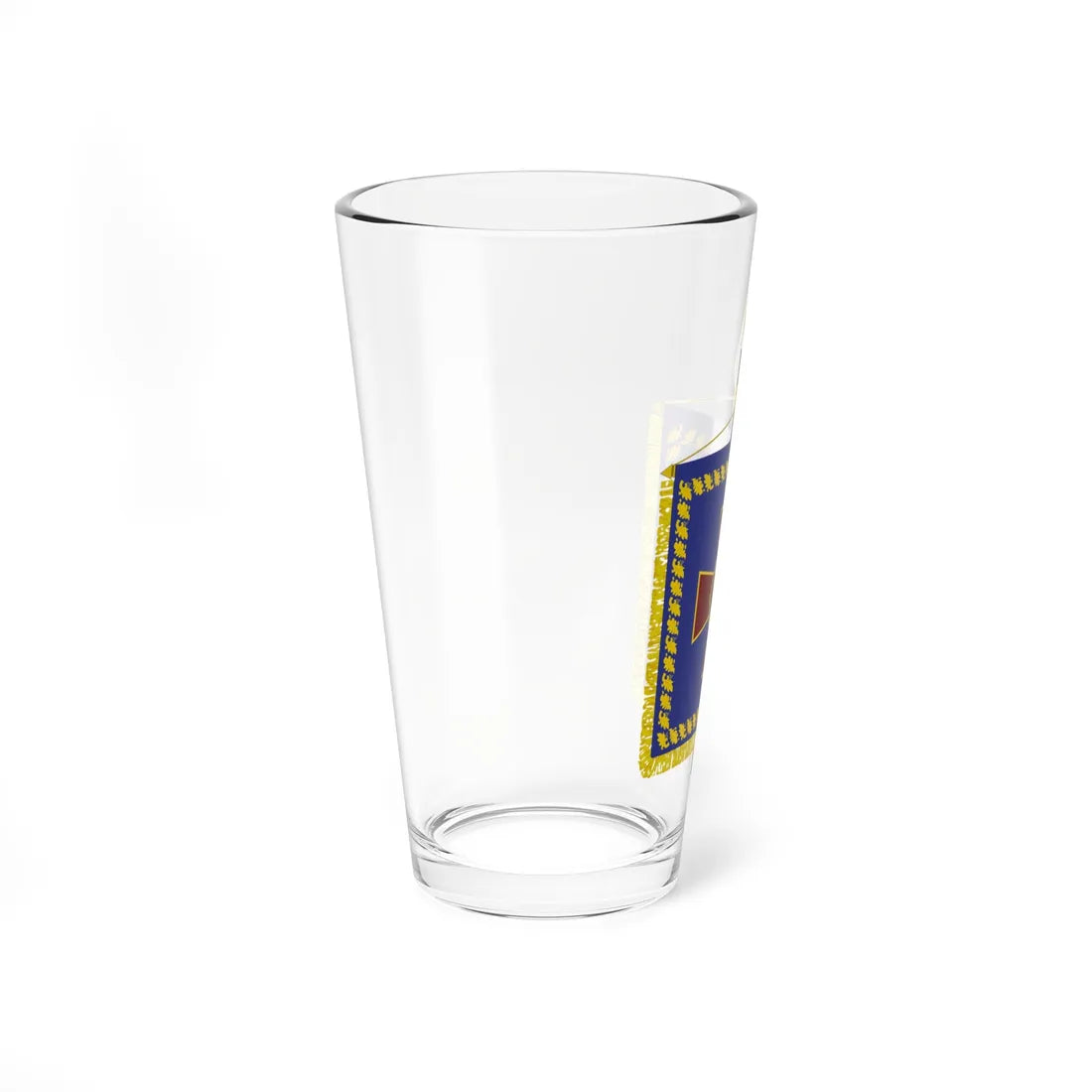 Vexillum of the Commander-in-Chief of the National Guard of Ukraine (Ukraine) Pint Glass 16oz - Go Mug Yourself