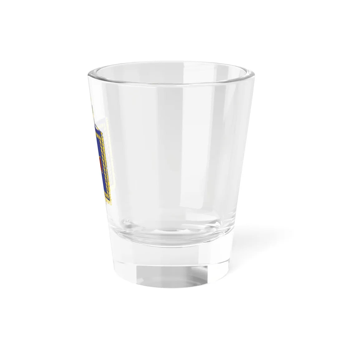 Vexillum of the Commander-in-Chief of the National Guard of Ukraine (Ukraine) Shot Glass 1.5oz - Go Mug Yourself