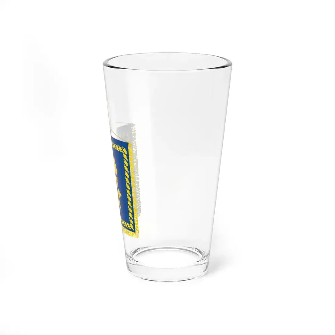 Vexillum of the Head of the National Guard of Ukraine (Ukraine) Pint Glass 16oz - Go Mug Yourself