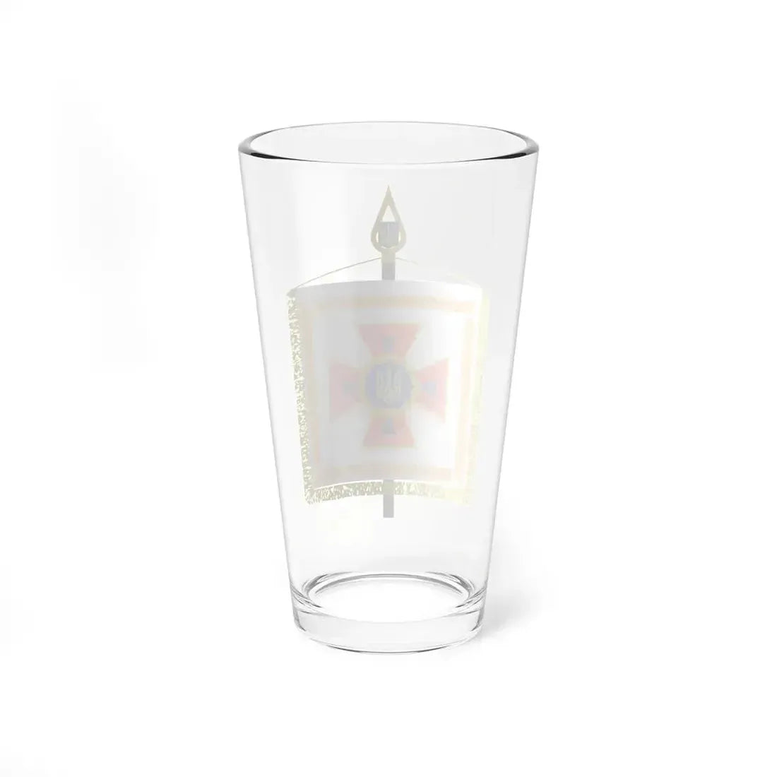 Vexillum of the Head of the State Emergency Service of Ukraine (Ukraine) Pint Glass 16oz - Go Mug Yourself