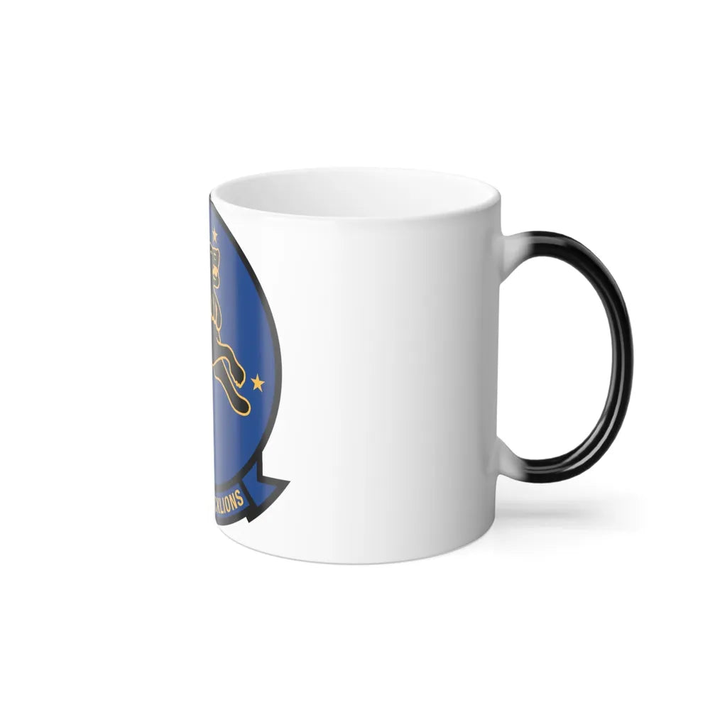 VF 213 Fighting Blacklions (U.S. Navy) Color Changing Mug 11oz-Go Mug Yourself