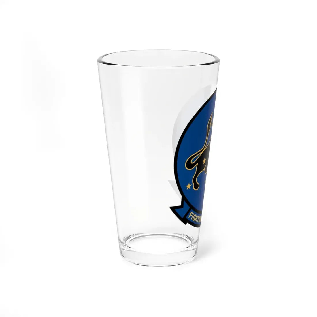 VF 213 Fighting Blacklions (U.S. Navy) Pint Glass 16oz - Go Mug Yourself