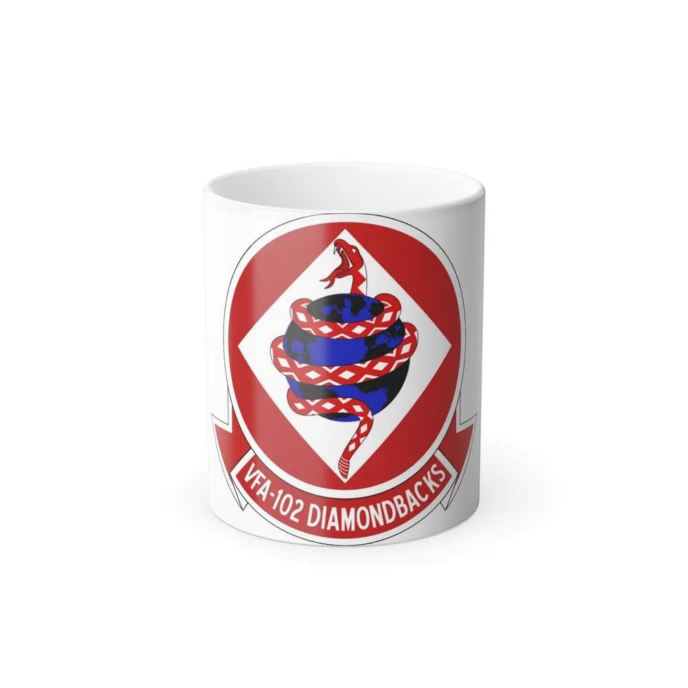 VFA 102 Strike Fighter Squadron 102 (U.S. Navy) Color Changing Mug 11oz-11oz-Go Mug Yourself
