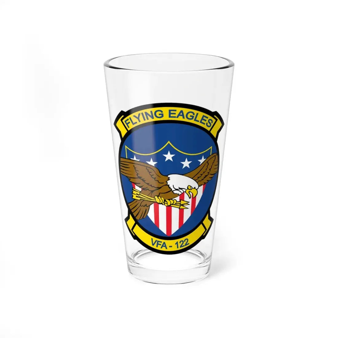 VFA 122 Fying Eagles (U.S. Navy) Pint Glass 16oz 16oz - Go Mug Yourself