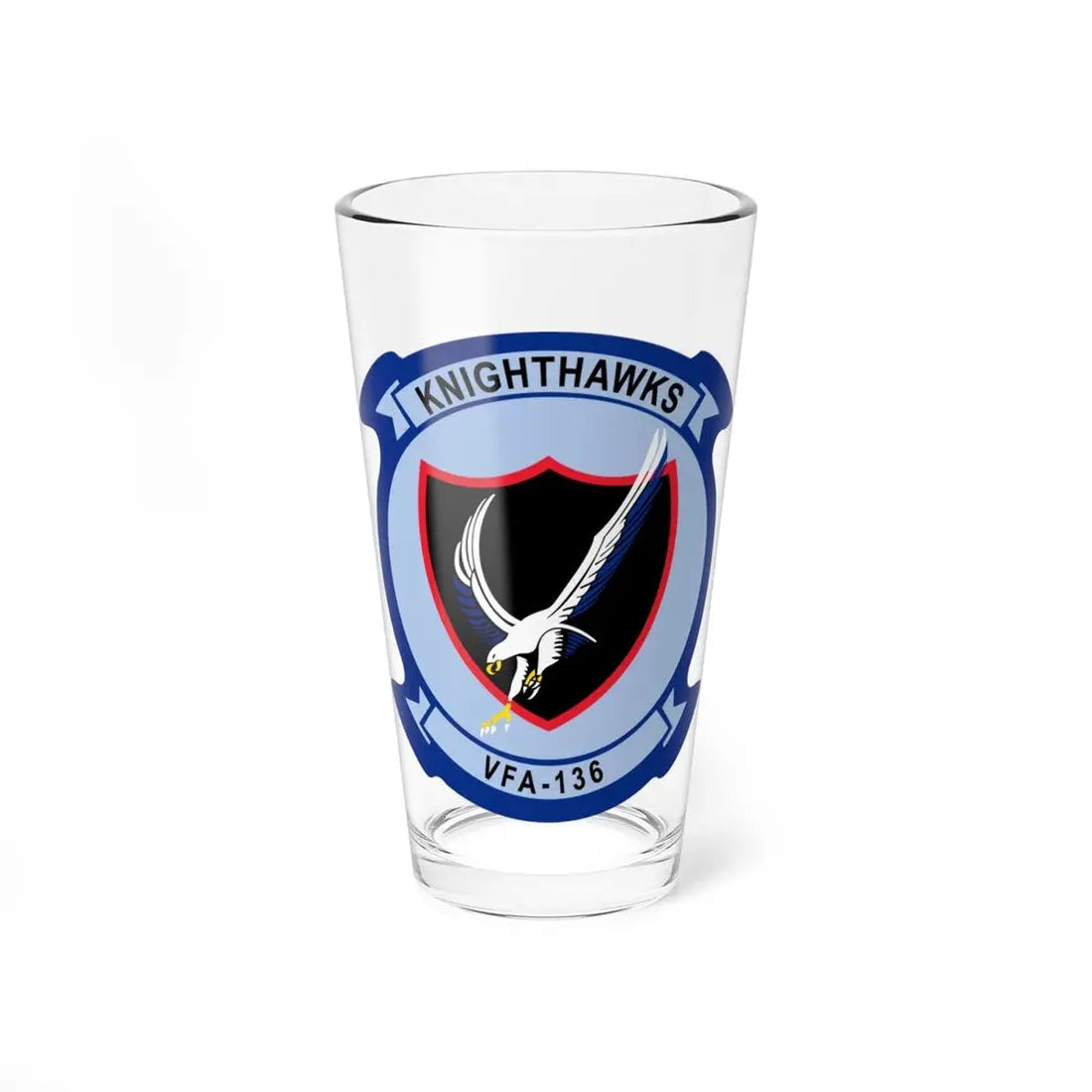 VFA 136 Knighthawks v2 (U.S. Navy) Pint Glass 16oz 16oz - Go Mug Yourself