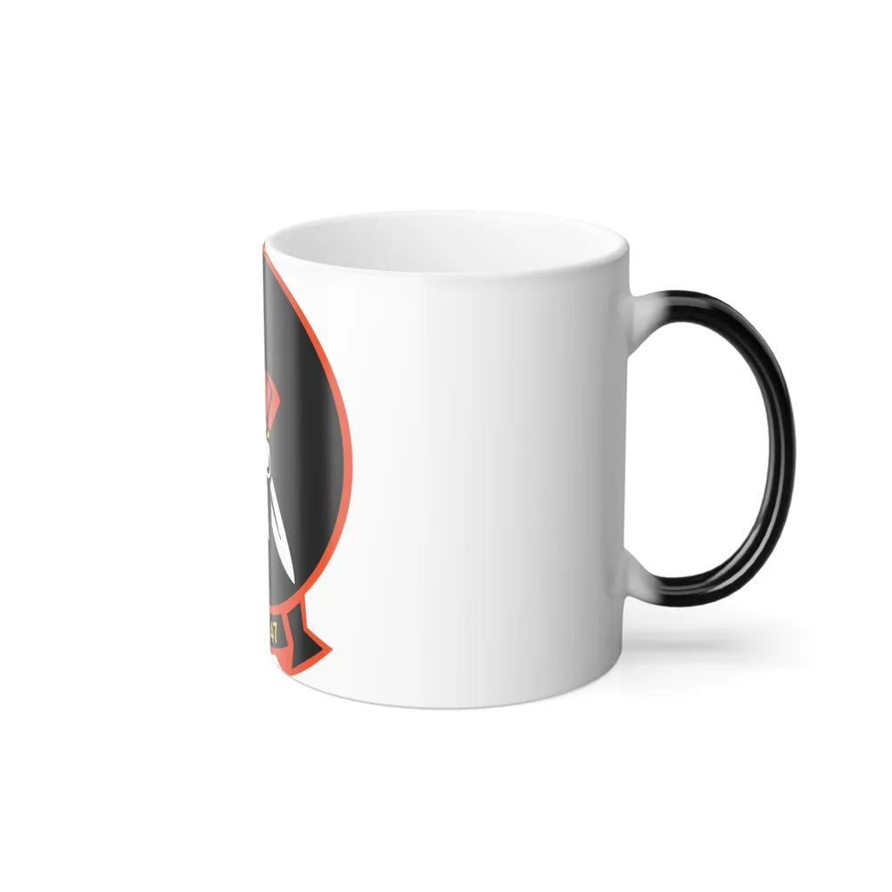 VFA 147 Argonauts (U.S. Navy) Color Changing Mug 11oz-Go Mug Yourself