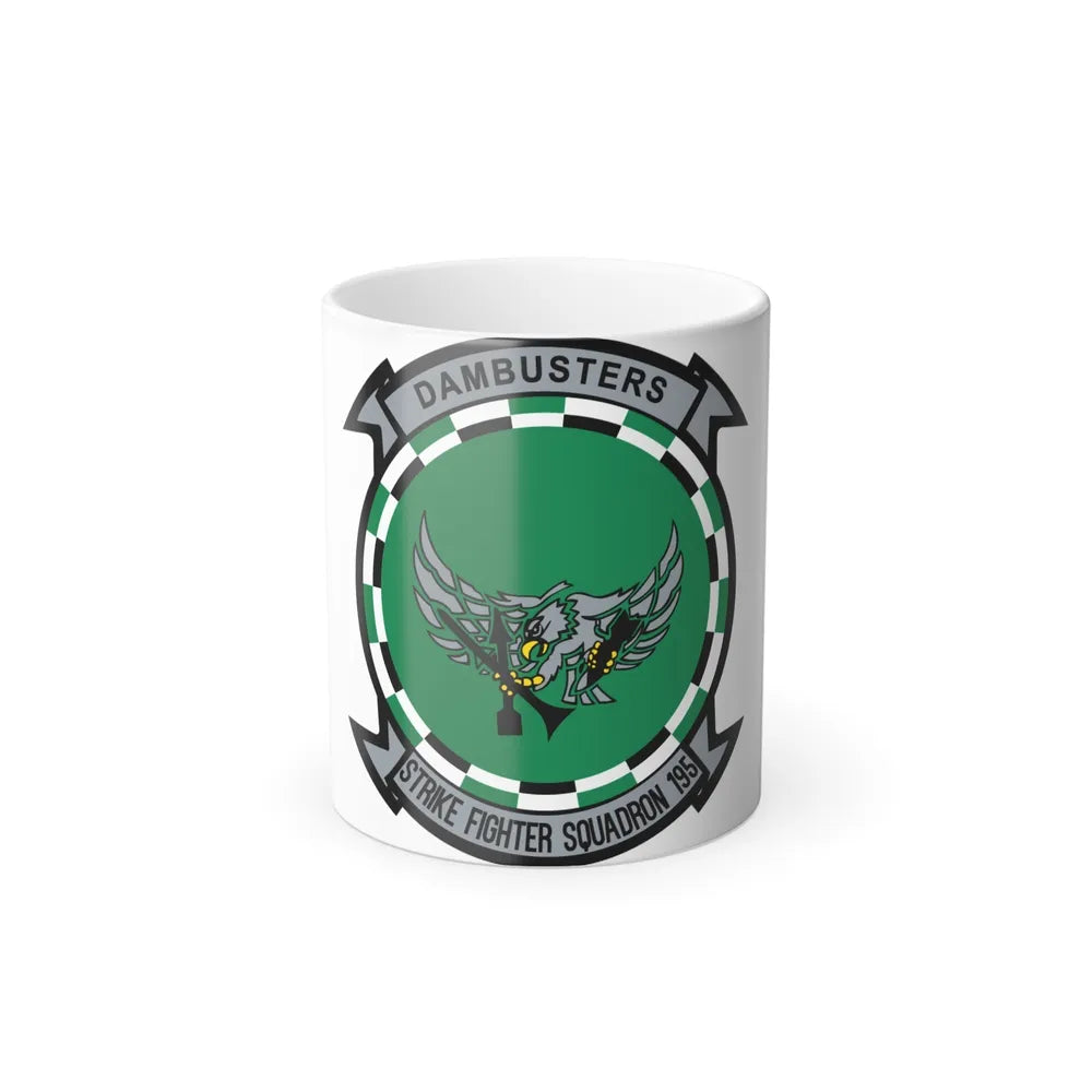 VFA 195 Dambusters (U.S. Navy) Color Changing Mug 11oz-11oz-Go Mug Yourself