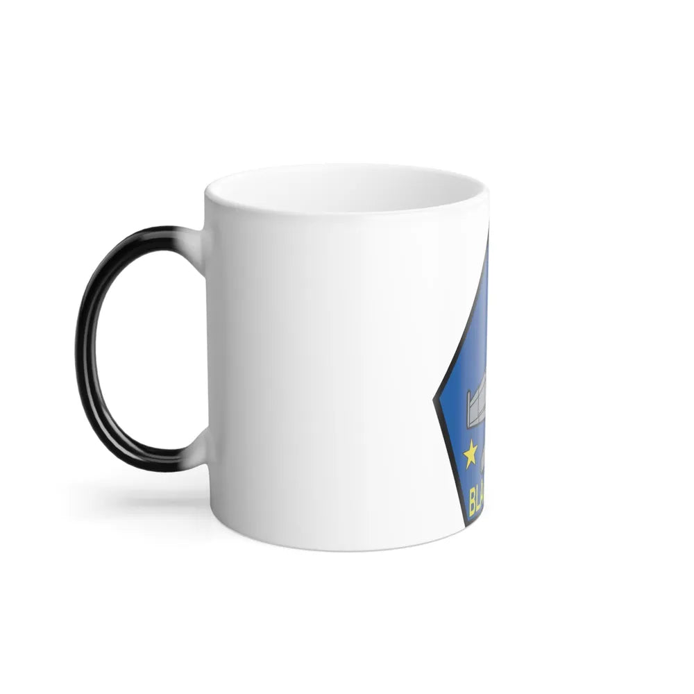 VFA 213 Black Lions (U.S. Navy) Color Changing Mug 11oz-Go Mug Yourself