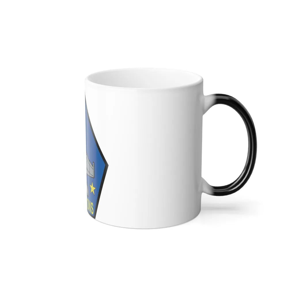 VFA 213 Black Lions (U.S. Navy) Color Changing Mug 11oz-Go Mug Yourself
