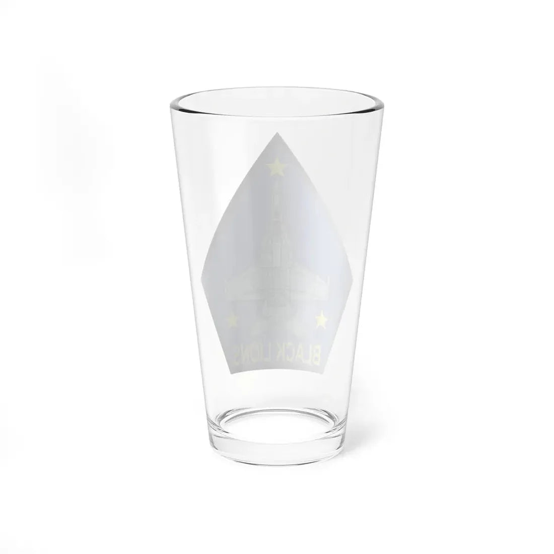 VFA 213 Black Lions (U.S. Navy) Pint Glass 16oz - Go Mug Yourself